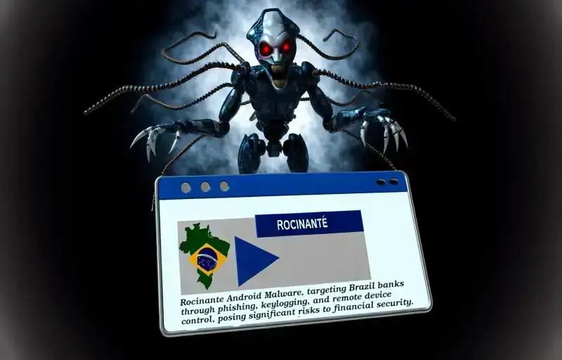 Rocinante Android Malware Targets Brazilian Bank Users with Phishing Attacks.