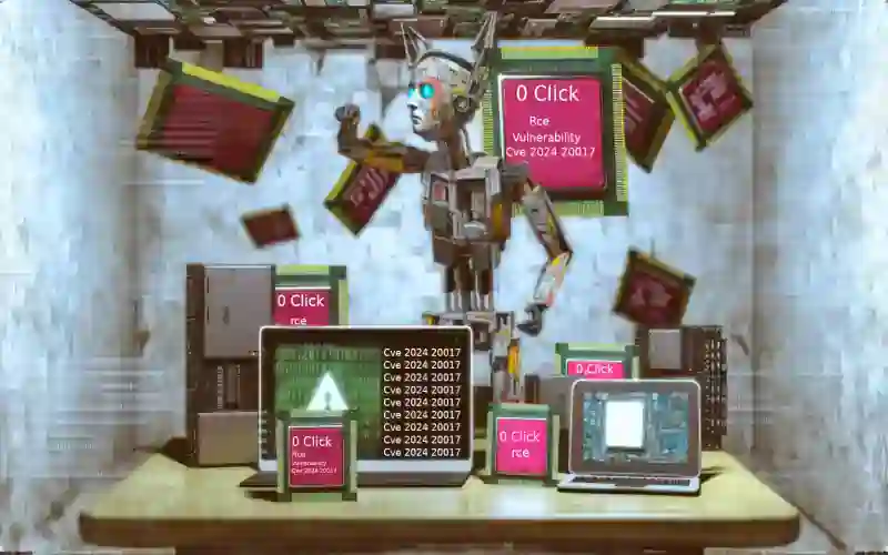 Critical 0-click RCE vulnerability CVE-2024-20017 in MediaTek Wi-Fi chipsets.