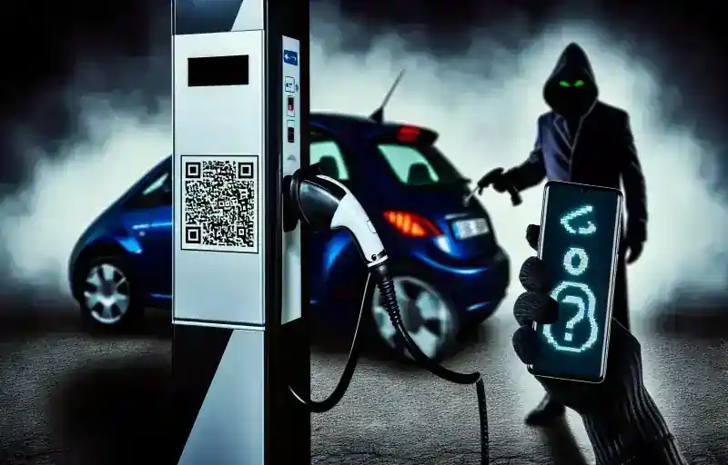 QR Code Scams Target EV Charging Stations.