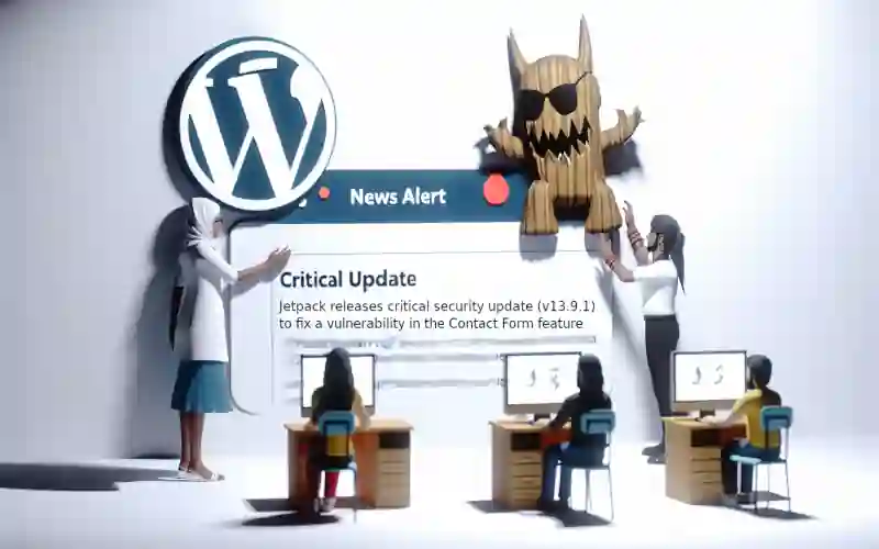 Jetpack Fixes WordPress Vulnerability in Contact Form with Security Update.